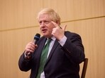 Boris Johnson: Former British Prime Minister Boris Johnson is seen.