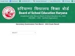 HBSE 10th result 2023 live updates: Haryana board Class 10 result out on bseh.org.in