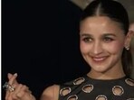 Alia Bhatt at Gucci Cruise Show 2024 in Seoul did the finger heart wearing a stunning mini dress. Watch