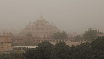 "No significant rain expected over Delhi today. 60 per cent chance of trace rainfall at one or two places. Duststorm/dust-raising winds are very likely in isolated pockets over Haryana and Delhi, West Uttar Pradesh and Rajasthan from May 16-18, 2023." IMD stated.&nbsp; (ANI)