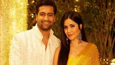 Vicky Kaushal reveals his discussions about bar furniture with Katrina Kaif. Vicky Kaushal reveals his discussions about bar furniture with Katrina Kaif.