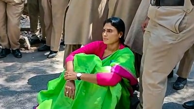 YSR Telangana Party chief YS Sharmila (PTI)