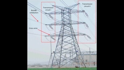 Process for erecting and testing large transmission line towers. (For Representation) Process for erecting and testing large transmission line towers. (For Representation)