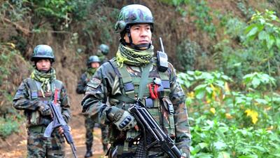 Soldiers of Indian Army and Assam Rifles have also been deployed in Manipur to restore normalcy in the state (PRO, Nagaland) Soldiers of Indian Army and Assam Rifles have also been deployed in Manipur to restore normalcy in the state (PRO, Nagaland)