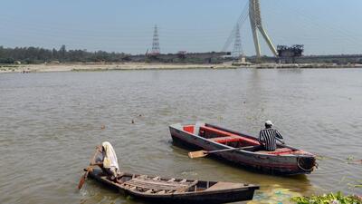 The LG secretariat in a statement said that the eastern bank of the river was selected for the trail as it does not have major habitations or drains, unlike the western bank. (ANI) The LG secretariat in a statement said that the eastern bank of the river was selected for the trail as it does not have major habitations or drains, unlike the western bank. (ANI)