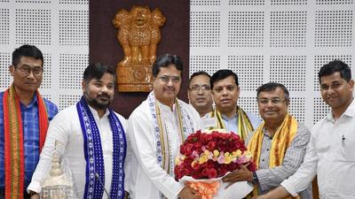 The chief minister remained upbeat about the BJP-IPFT alliance for years to come. (Prof.(Dr.) Manik Saha | Twitter)