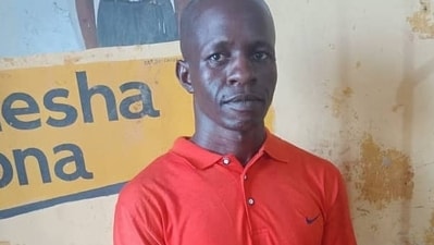 The off-duty policeman who fatally shot the Indian national (Image courtesy: Uganda Police Force) The off-duty policeman who fatally shot the Indian national (Image courtesy: Uganda Police Force)
