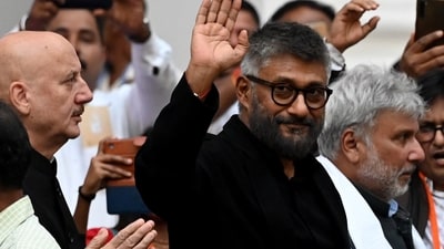 Vivek Agnihotri has now tweeted about AI. (Hindustan Times) Vivek Agnihotri has now tweeted about AI. (Hindustan Times)