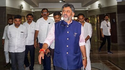DK Shivakumar. (PTI) DK Shivakumar. (PTI)