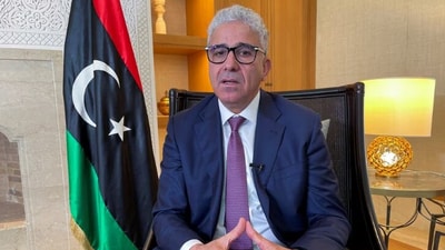 Former Libyan prime minister Fathi Bashagha (Reuters) Former Libyan prime minister Fathi Bashagha (Reuters)