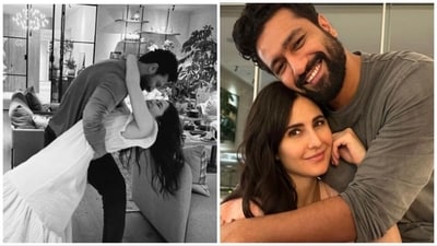 Katrina Kaif shares sweet pictures with Vicky Kaushal on his birthday. Katrina Kaif shares sweet pictures with Vicky Kaushal on his birthday.