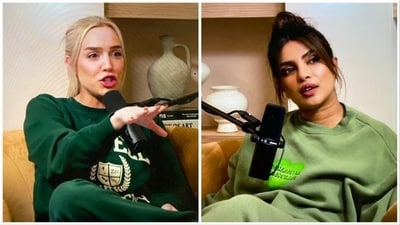Alexandra Cooper recently hosted Priyanka Chopra on her podcast Call Her Daddy. Alexandra Cooper recently hosted Priyanka Chopra on her podcast Call Her Daddy.