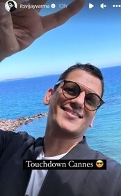 Vijay Varma's new Instagram post.