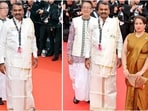 Union minister L Murugan at Canned Film Festival with Guneet Monga, who won the Oscar this year for ‘The Elephant Whisperers’ documentary. Union minister L Murugan at Canned Film Festival with Guneet Monga, who won the Oscar this year for ‘The Elephant Whisperers’ documentary.