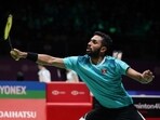 Prannoy drew the scores for India with a commanding 21-8 21-8 win over Jack Yu (AP)