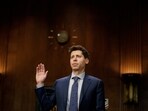 OpenAI CEO Sam Altman testifies before a Senate Judiciary Privacy, Technology & the Law Subcommittee hearing titled 'Oversight of A.I.: Rules for Artificial Intelligence' on Capitol Hill in Washington.