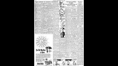 HT This Day: May 18, 1955 -- Cultivation of millets in India HT This Day: May 18, 1955 -- Cultivation of millets in India