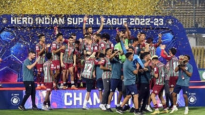 ATK Mohun Bagan had grabbed their maiden Indian Super League title this season (ANI)