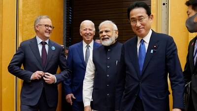 Quad leaders to meet in Hiroshima on sidelines of G-7 summit. Quad leaders to meet in Hiroshima on sidelines of G-7 summit.
