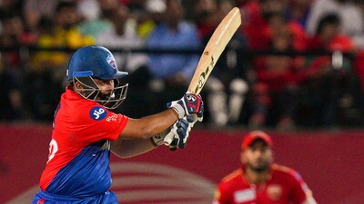 Delhi Capitals batter Prithvi Shaw plays a shot during the IPL 2023 cricket match (PTI) Delhi Capitals batter Prithvi Shaw plays a shot during the IPL 2023 cricket match (PTI)