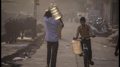 Residents of Gurugram have been advised to use water judiciously. (Image for representation) Residents of Gurugram have been advised to use water judiciously. (Image for representation)