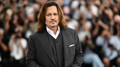 Attending the Cannes Film Festival, Johnny Depp spoke about being away from Hollywood for the past three years. (Photo by CHRISTOPHE SIMON / AFP) (AFP)