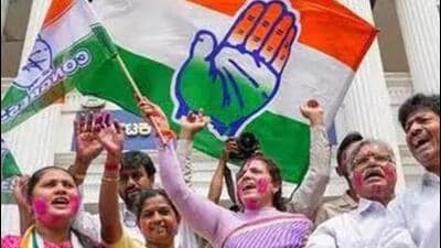 The Congress increased its tally from 78 to 135 in the 2023 Karnataka Assembly elections. (Representational image) The Congress increased its tally from 78 to 135 in the 2023 Karnataka Assembly elections. (Representational image)