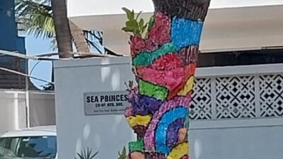 Tree activist Zoru Bhathena took to Twitter to highlight the harmful impact of painting the trees, “Living trees cannot be painted like this. It harms and damages the trees. Painting the bark of a tree is like painting the human skin. This is not beautification. This is slow murder. Kindly remove such paint immediately. Tree activist Zoru Bhathena took to Twitter to highlight the harmful impact of painting the trees, “Living trees cannot be painted like this. It harms and damages the trees. Painting the bark of a tree is like painting the human skin. This is not beautification. This is slow murder. Kindly remove such paint immediately.