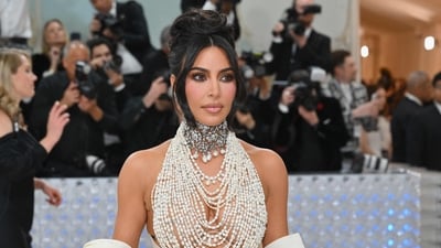 US socialite Kim Kardashian arrives for the 2023 Met Gala at the Metropolitan Museum of Art in New York. (AFP) US socialite Kim Kardashian arrives for the 2023 Met Gala at the Metropolitan Museum of Art in New York. (AFP)