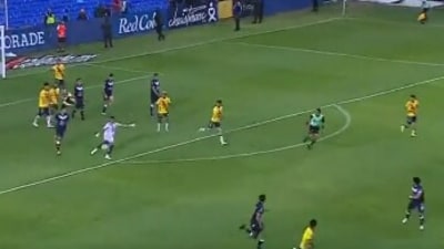 Santiago Ramirez scores a length-of-the-pitch goal (Twitter) Santiago Ramirez scores a length-of-the-pitch goal (Twitter)