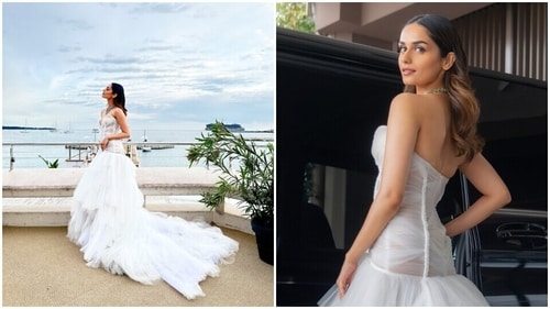 Manushi looked ethereal in white. (Manushi Chhillar)