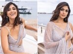 Mrunal Thakur at Cannes Day 2 feels like Desi Girl in net saree and bralette. Mrunal Thakur at Cannes Day 2 feels like Desi Girl in net saree and bralette.