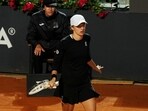 Poland's Iga Swiatek retires from her quarter-final match against Kazakhstan's Elena Rybakina  due to injury