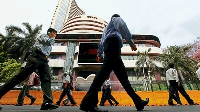 BSE Sensex building. (HT) BSE Sensex building. (HT)