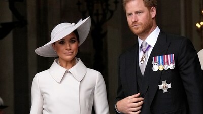 Prince Harry-Meghan Markle: Prince Harry and Meghan Markle, Duke and Duchess of Sussex are seen. (AP) Prince Harry-Meghan Markle: Prince Harry and Meghan Markle, Duke and Duchess of Sussex are seen. (AP)