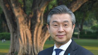 Japanese ambassador Hiroshi Suzuki said he hoped that the India-Japan bilateral summit on the occasion of the G7 Summit will be sort of taking stock of the progress made from March (Embassy of Japan: Photo courtesy) Japanese ambassador Hiroshi Suzuki said he hoped that the India-Japan bilateral summit on the occasion of the G7 Summit will be sort of taking stock of the progress made from March (Embassy of Japan: Photo courtesy)