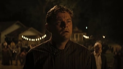 Leonardo Di Caprio plays the nephew of Robert De Niro in Martin Scorsese's film. Leonardo Di Caprio plays the nephew of Robert De Niro in Martin Scorsese's film.