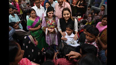 Mayor Shelly Oberoi. (Hindustan Times) Mayor Shelly Oberoi. (Hindustan Times)