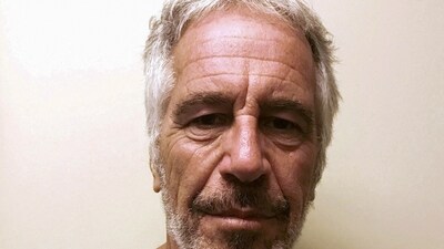 Jeffrey Epstein appears in a photograph taken for the New York State Division of Criminal Justice Services' sex offender registry March 28, 2017. (REUTERS)