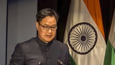 Union Minister Kiren Rijiju (PTI) Union Minister Kiren Rijiju (PTI)