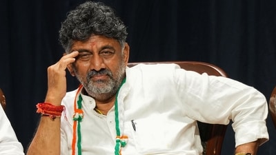 Karnataka Congress President D.K. Shivakumar. (PTI) Karnataka Congress President D.K. Shivakumar. (PTI)