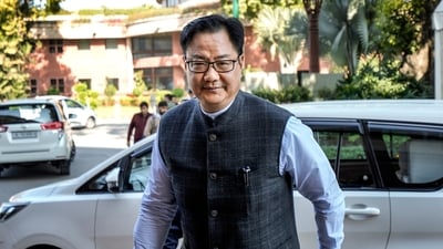Union minister Kiren Rijiju. (PTI)