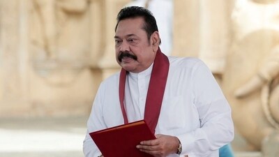 File photo of Sri Lanka's former leader Mahinda Rajapaksa. (REUTERS)