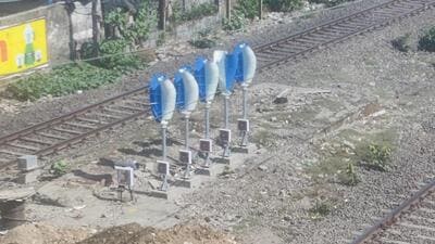 The WR is already exploring solar power generation at their railway stations and on rooftops of station buildings where solar panels have been installed, said the WR official, adding, “In 2021-22, the WR had saved ₹1.5 crore electricity consumption cost after using solar power. Until now, the WR has saved more than ₹3 crore on electricity bills by the use of renewable energy.” (HT PHOTO) The WR is already exploring solar power generation at their railway stations and on rooftops of station buildings where solar panels have been installed, said the WR official, adding, “In 2021-22, the WR had saved ₹1.5 crore electricity consumption cost after using solar power. Until now, the WR has saved more than ₹3 crore on electricity bills by the use of renewable energy.” (HT PHOTO)
