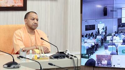 Uttar Pradesh chief minister Yogi Adityanath at a previous meeting of the Niti Aayog. (FILE PHOTO) Uttar Pradesh chief minister Yogi Adityanath at a previous meeting of the Niti Aayog. (FILE PHOTO)