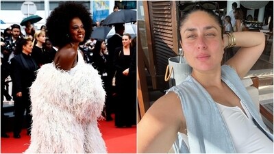 Kareena Kapoor is in love with Viola Davis' Cannes 2023 red carpet look. (Reuters, Instagram) Kareena Kapoor is in love with Viola Davis' Cannes 2023 red carpet look. (Reuters, Instagram)