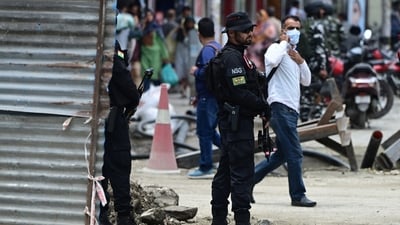 Stringent preparatory measures are being undertaken in anticipation of the eminent G20 event set to unfold in Jammu and Kahsmir from May 22-24. (Waseem Andrabi/HT Photo) Stringent preparatory measures are being undertaken in anticipation of the eminent G20 event set to unfold in Jammu and Kahsmir from May 22-24. (Waseem Andrabi/HT Photo)