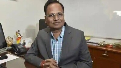Delhi ex-heath minister Satyendra Jain (File photo) Delhi ex-heath minister Satyendra Jain (File photo)