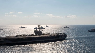 File photo of Malabar 2022 naval exercises off the coast of Japan File photo of Malabar 2022 naval exercises off the coast of Japan