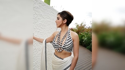 Sharing a slew of photos of her day 2 look at Cannes 2023, Sara Ali Khan captioned her post, "I guess you Cannes do it again." (Instagram/@saraalikhan) Sharing a slew of photos of her day 2 look at Cannes 2023, Sara Ali Khan captioned her post, "I guess you Cannes do it again." (Instagram/@saraalikhan)
